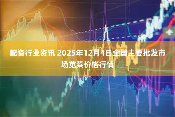 配资行业资讯 2025年12月4日全国主要批发市场苋菜价格行情